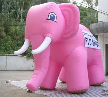 2023 New Hot Sale Mascot Giant Advertising Inflatable Elephant Animal for Sale