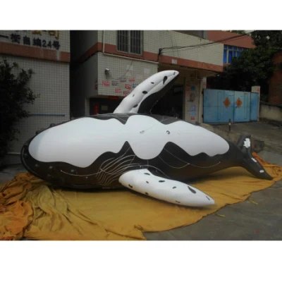Boyi Custom Animals Parade Giant for Marine Carnival Parade Inflatable Whale Balloon